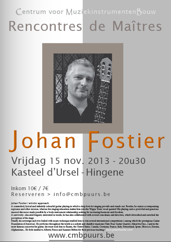 Johan Fostier CMB 2013